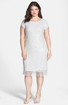 Thumbnail for your product : Pisarro Nights Embellished Dress (Plus Size)