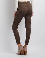 Thumbnail for your product : Charlotte Russe Refuge Hi-Waist Skinny Jeans