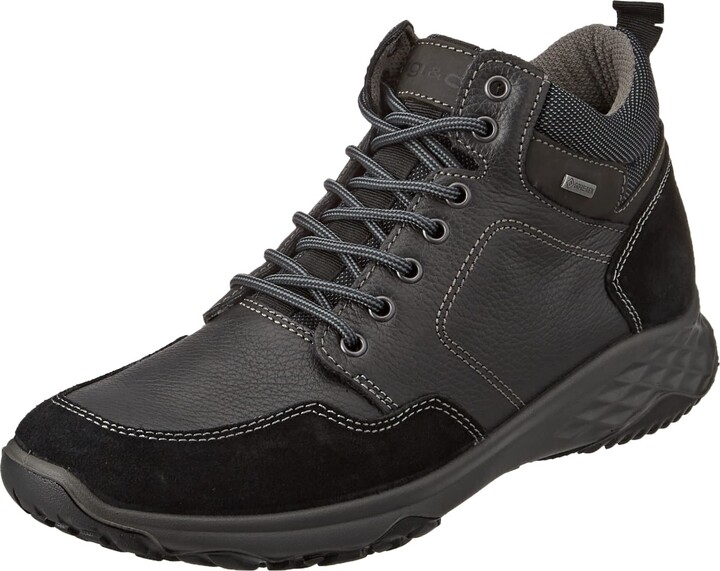 Stivaletti Uomo IGI&CO U.Ernest - In Pelle Scamosciata, Con Gore-Tex - Foto 3