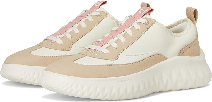 Cole Haan Generation Zerogrand Ii T-toe Sneakers Women's Shoes Ivory/Sesame/Zephr : 8.5 B - Medium, Synthetic