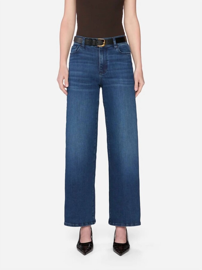 Frame Le Palazzo Crop Jeans In Keepsake
