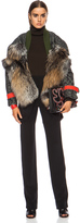 Thumbnail for your product : Preen by Thornton Bregazzi Falcon Fox Wool Jacket