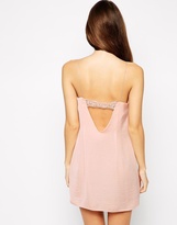 Thumbnail for your product : ASOS Lace Detail Satin Slip