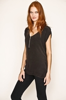 Thumbnail for your product : Gypsy 05 Silk Zip Tunic in Black