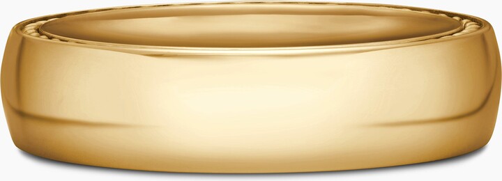 David Yurman Streamline? Band Ring in 18K Yellow Gold | Men's | Size 10