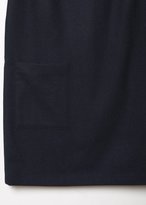 Thumbnail for your product : La Garçonne Moderne Flannel Skirt Navy Size: Large