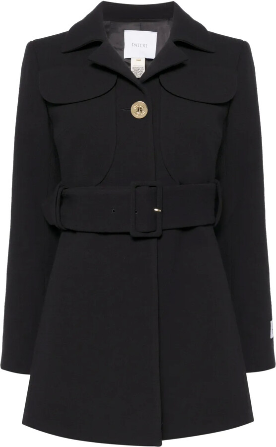 トレンチコート PATOU SS23 SIGNATURE TRENCHCOAT (OU0190074106P) Patou | オーガニックコットン シグネチャー トレンチコート