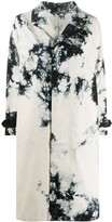 Thumbnail for your product : Suzusan Tie-Dye Mid-Length Coat