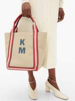 Thumbnail for your product : Anya Hindmarch Walton Customisable Canvas Tote Bag - Womens - Red Multi
