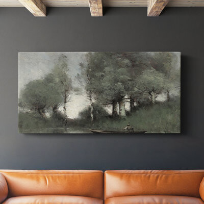 Red Barrel Studio Landscape Series-DCLXXVIII- Gallery Wrapped Canvas -Ready to Hang