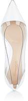 Thumbnail for your product : Gianvito Rossi Women's Vernice Leather & PVC Pumps - White