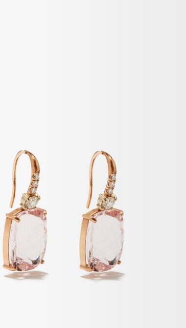 Light Rose Pink Fashion Earrings