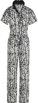 Thumbnail for your product : Kenzo Printed stretch-cotton jumpsuit