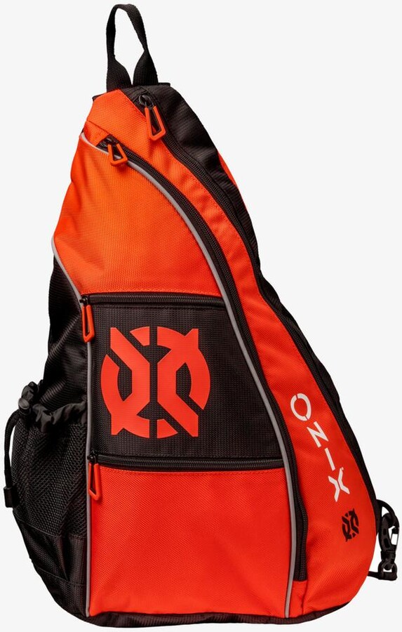 Onix Pickleball Pro Team Sling Bag - Orange/Black