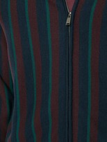 Thumbnail for your product : Kent & Curwen Striped Bomber Jacket