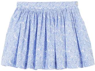 Jacadi Monie Floral Cotton Skirt