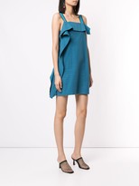 Thumbnail for your product : Bottega Veneta Pre-Owned Flap Detail Mini Dress