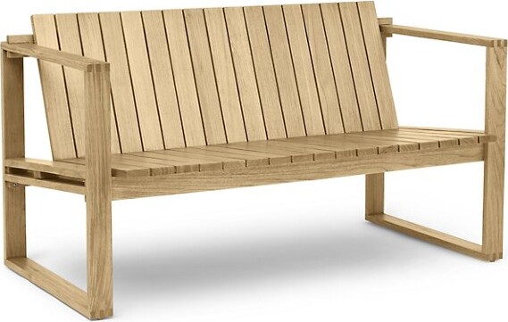 Carl Hansen BK12 Lounge Sofa in Brown