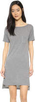 Thumbnail for your product : Alexander Wang T by Classic Boat Neck Dress with Pocket