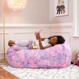 Thumbnail for your product : Jaxx Sofa Saxx Bean Bag Couch 4 Foot Faux Fur, Unicorn Pink