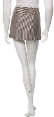 Alice + Olivia Striped Mini Skirt