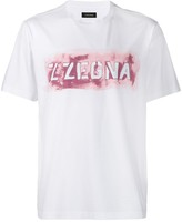 Thumbnail for your product : Ermenegildo Zegna logo print T-shirt