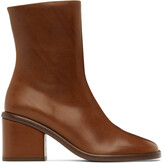 Thumbnail for your product : Chloé Brown Meganne Ankle Boots