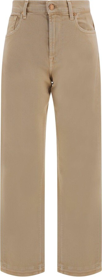 7 For All Mankind Tess Logo-patch Jeans