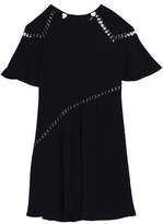 Thumbnail for your product : A.L.C. Ring-Embellished Crepe Dress