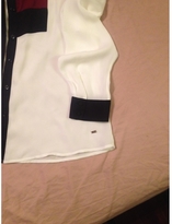 Thumbnail for your product : Tommy Hilfiger White Silk Top
