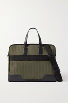 Thumbnail for your product : Rimowa Never Still Leather-trimmed Canvas Weekend Bag - Black