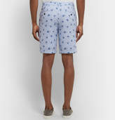 Thumbnail for your product : Club Monaco Maddox Slim-Fit Printed Cotton Shorts