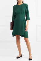 Thumbnail for your product : Theory Lace-up Crepe Midi Dress