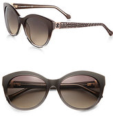 Thumbnail for your product : Roberto Cavalli Albaldah Rounded Cat's-Eye Sunglasses