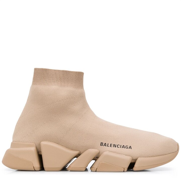 brown balenciaga shoes