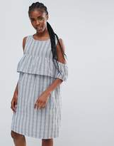 Thumbnail for your product : Minimum Ruffle Cold Shoulder Dress