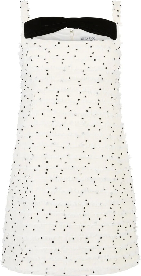 Square-Neck Mini Dress