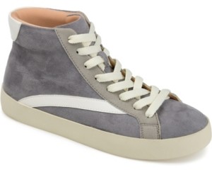 grey high top sneakers womens