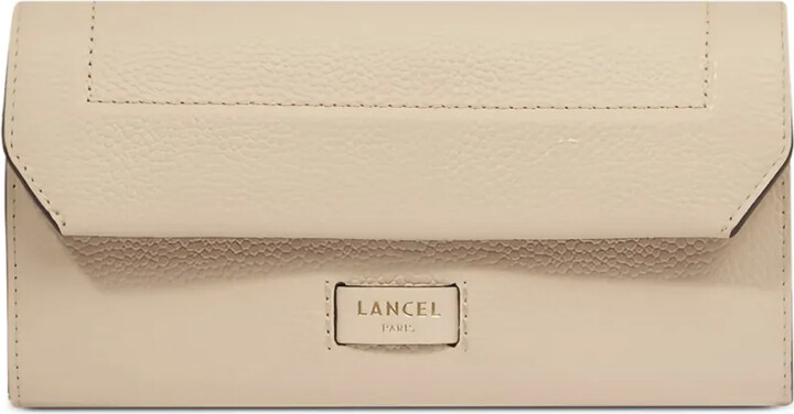 Lancel Ninon flap-closure leather wallet