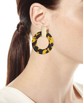 Thumbnail for your product : BaubleBar Torrie Resin Hoop Earrings