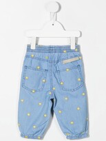 Thumbnail for your product : Stella McCartney Kids Embroidered Loose-Fit Jeans