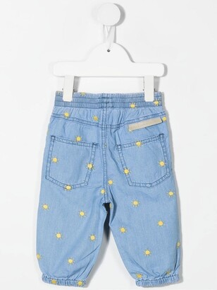 Stella McCartney Kids Embroidered Loose-Fit Jeans