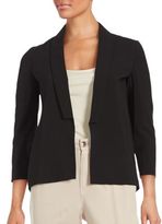 Thumbnail for your product : Brunello Cucinelli Shawl Lapel Open-Front Jacket