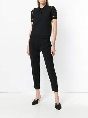 Pt01 cropped tailored trousers
