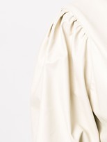 Thumbnail for your product : MSGM Faux-Leather Midi Dress