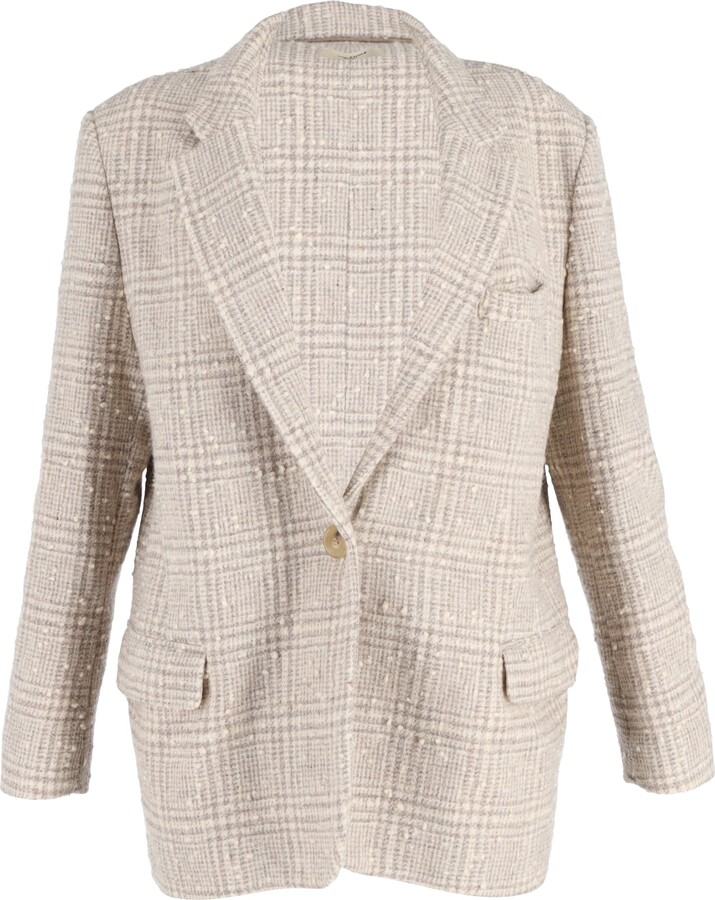 Isabel Marant Étoile Blazer in Beige Wool