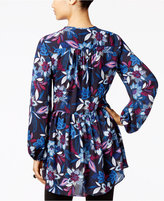 Thumbnail for your product : ECI Printed Peasant Blouse