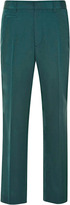Thumbnail for your product : Marc Jacobs Slim Silk-Faille Cropped Pants