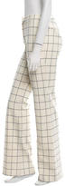Thumbnail for your product : Derek Lam 10 Crosby Wool Gingham Pants