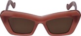 Thumbnail for your product : Loewe Chunky Anagram Cat-eye Sunglasses